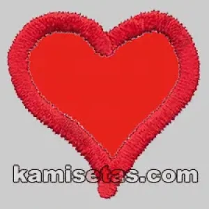 Parche Bordado Corazon