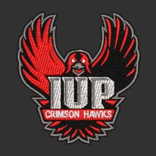 Parche Bordado Crimson Hawks
