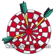 Parche Bordado Dardos