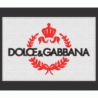 Parche Bordado Dolce Gabbana corona