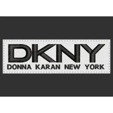 Parche Bordado Donna Karan New York