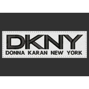 Parche Bordado Donna Karan New York