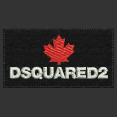 Parche Bordado Dsquared