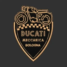 Parche Bordado Ducati Meccanica