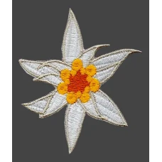 Parche Bordado Edelweiss