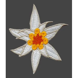 Parche Bordado Edelweiss