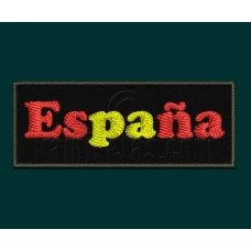 Parche Bordado Espana-letras
