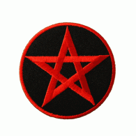 Parche Bordado Estrella 5 puntas