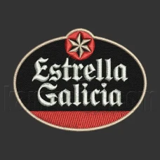 Parche Bordado Estrella Galicia