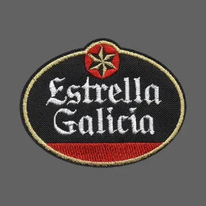 Parche Bordado Estrella Galicia