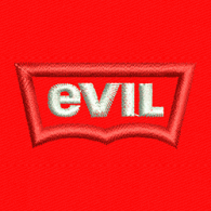 Parche Bordado Evil