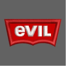 Parche Bordado Evil