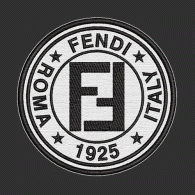 Parche Bordado Fendi