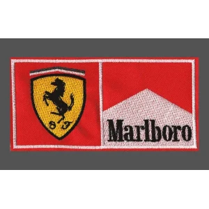 Parche Bordado Ferrari Marlboro