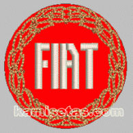 Parche Bordado Fiat