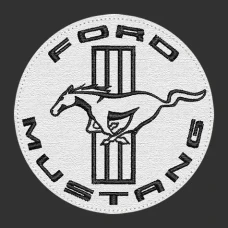 Parche Bordado Ford Mustang I
