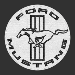 Parche Bordado Ford Mustang I
