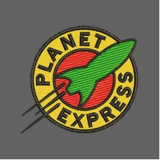 Parche Bordado Futurama Planet Express