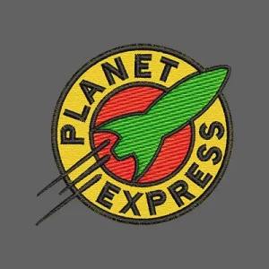 Parche Bordado Futurama Planet Express