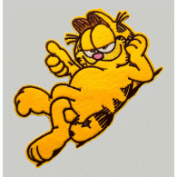 Parche Bordado Garfield