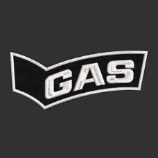 Parche Bordado Gas