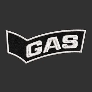 Parche Bordado Gas