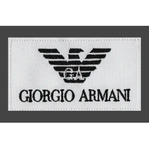 Parche Bordado Giorgio Armani