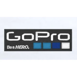 Parche Bordado GoPro