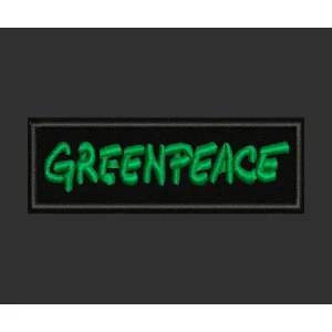 Parche Bordado Greenpeace