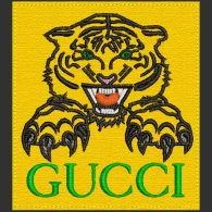 Parche Bordado Gucci Tigre I