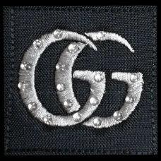 Parche Bordado Gucci pedreria