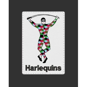 Parche Bordado Harlequins