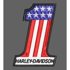 Parche Bordado Harley Davidson
