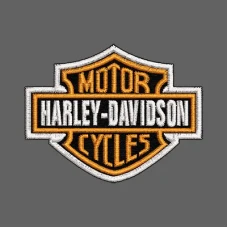 Parche Bordado Harley Davidson logo
