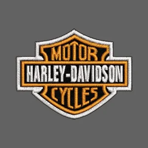 Parche Bordado Harley Davidson logo
