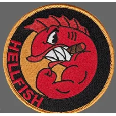 Parche Bordado Hellfish