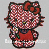Parche Bordado Hello Kitty