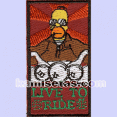Parche Bordado Homer