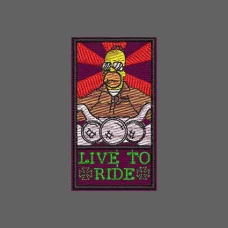 Parche Bordado Homer