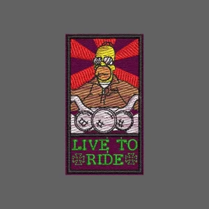 Parche Bordado Homer