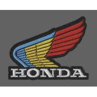 Parche Bordado Honda ala