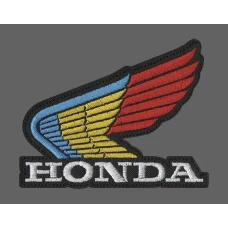 Parche Bordado Honda ala