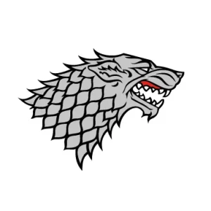 Parche House Stark juego de tronos
