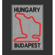Parche Bordado Hungary circuit