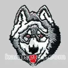 Parche Bordado Husky