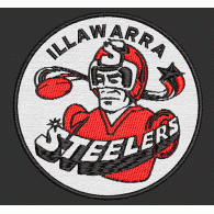 Parche Bordado Illawarra Steelers