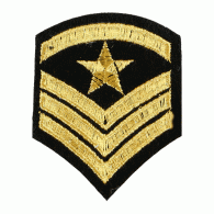 Parche Bordado Insignia Militar