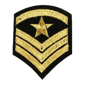 Parche Bordado Insignia Militar
