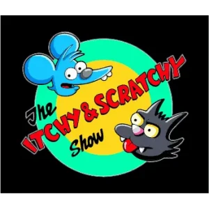 Parche Itchy y Scratchy