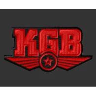 Parche Bordado KGB
